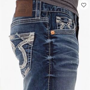 Big Star Men's Blue Jeans Vintage Pioneer 34/30